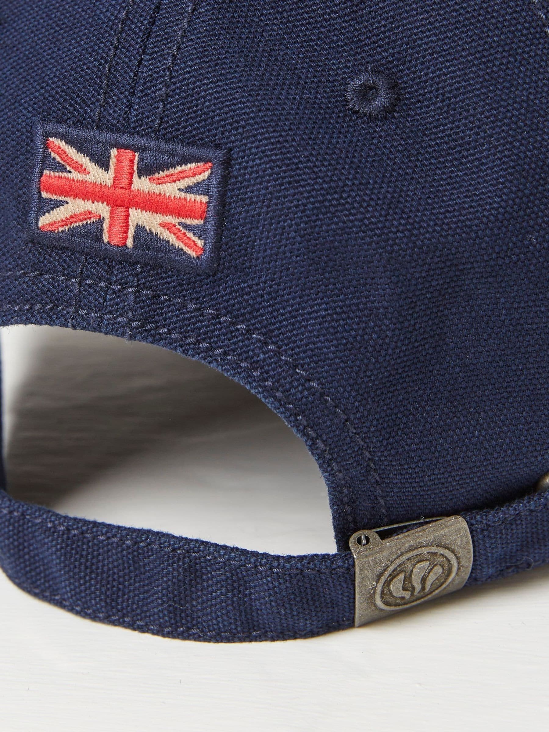 Blue 100% Cotton Canvas Baseball Cap