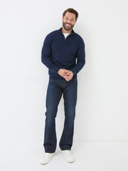 Dark Vintage Blue Bootcut Jeans