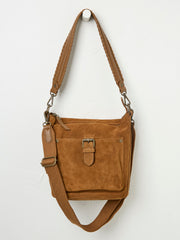 Elle Tan Brown Cross-Body Bag