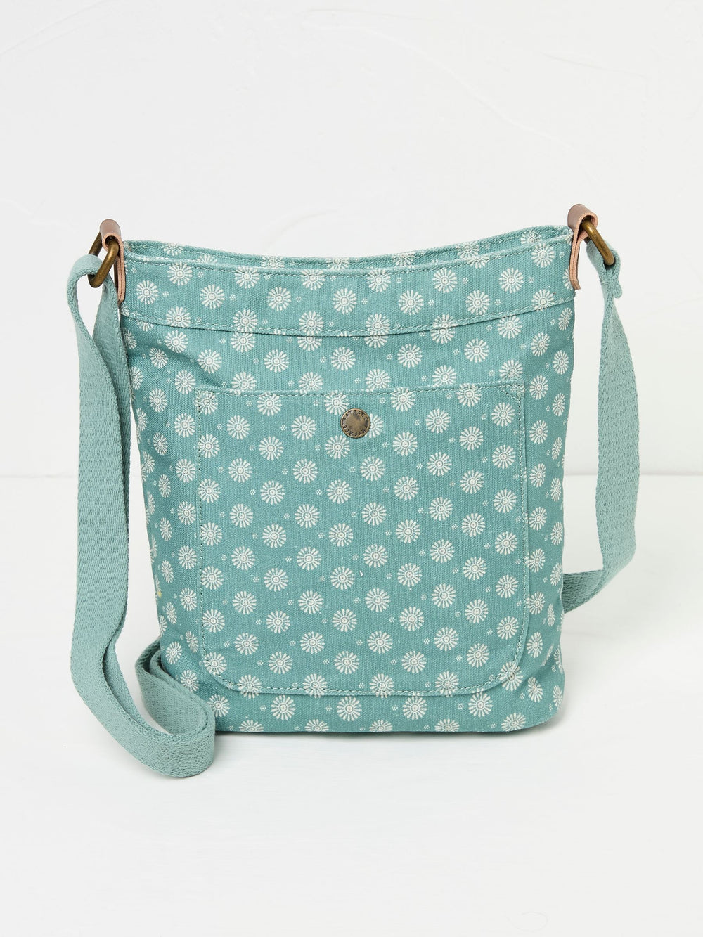 Green Haze Mini Canvas Cross-Body Bag
