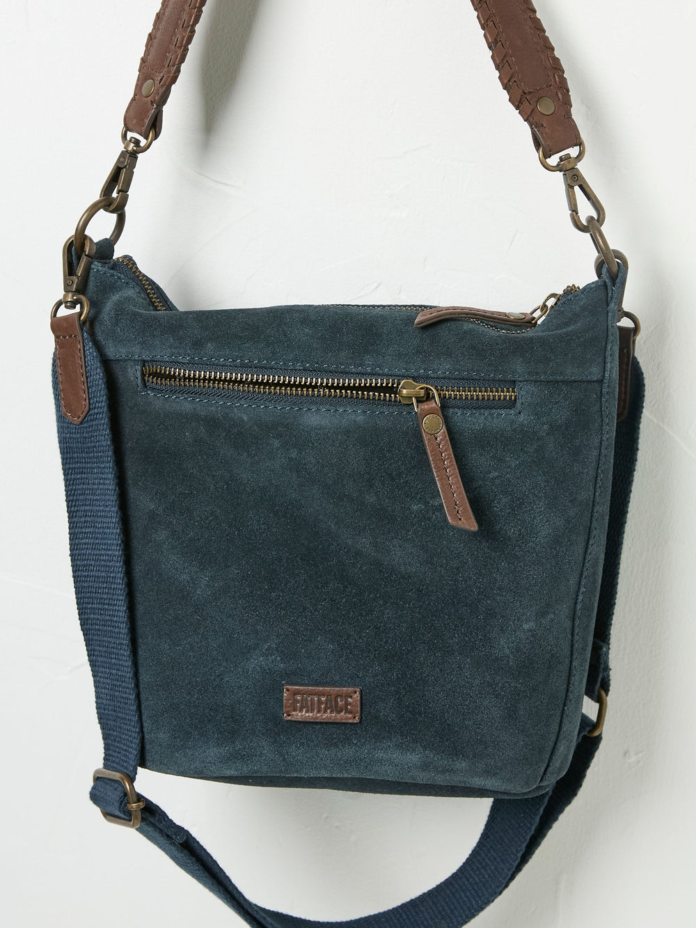 Elle Teal Blue Cross-Body Bag
