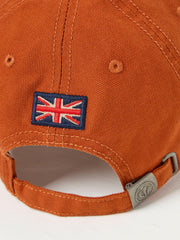 Burnt Orange 100% Cotton Canvas Baseball Cap