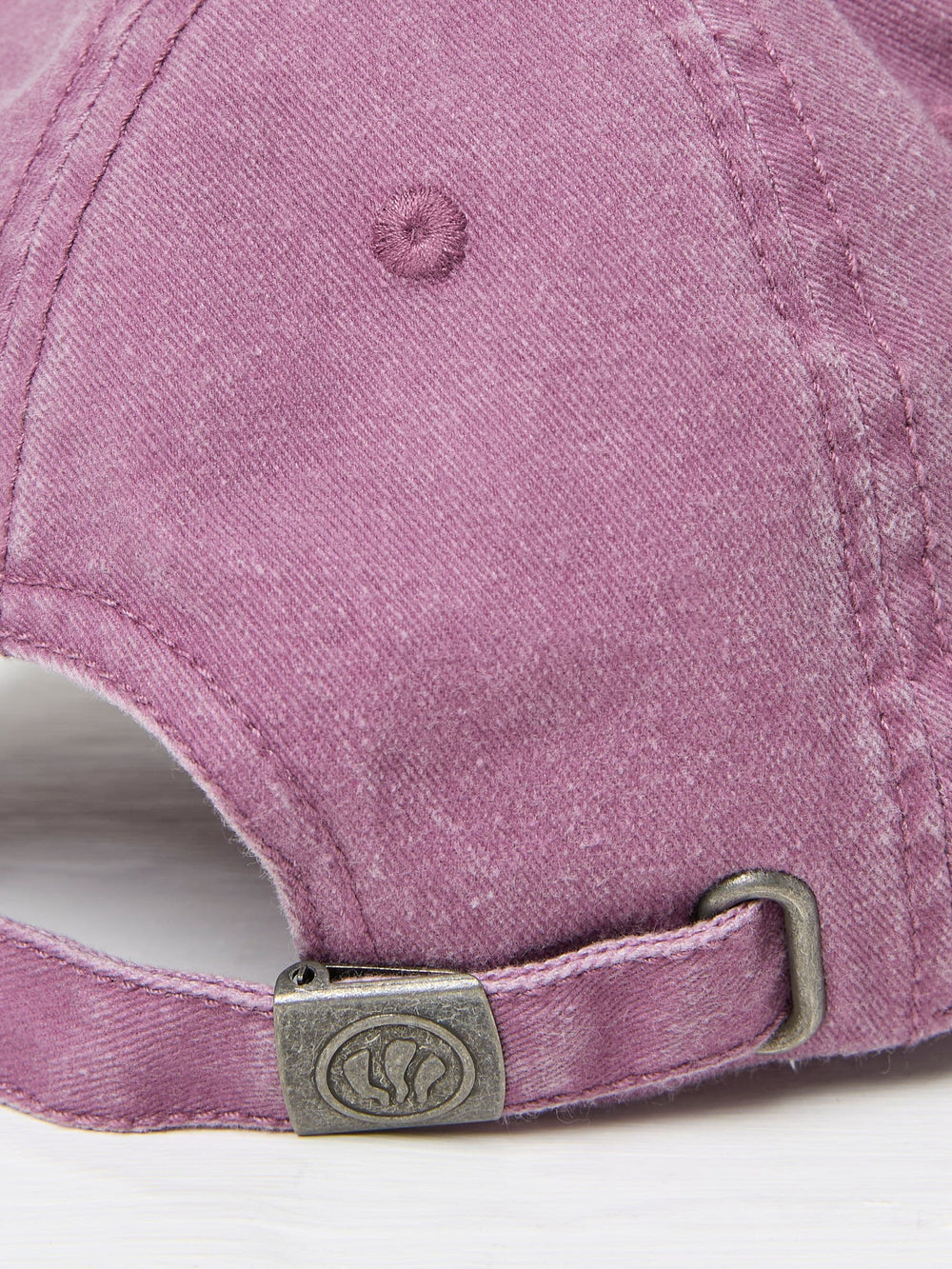 Purple Embroidered Sun 100% Cotton Cap