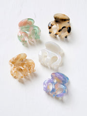 Multi Mini Hair Clips 5 Pack