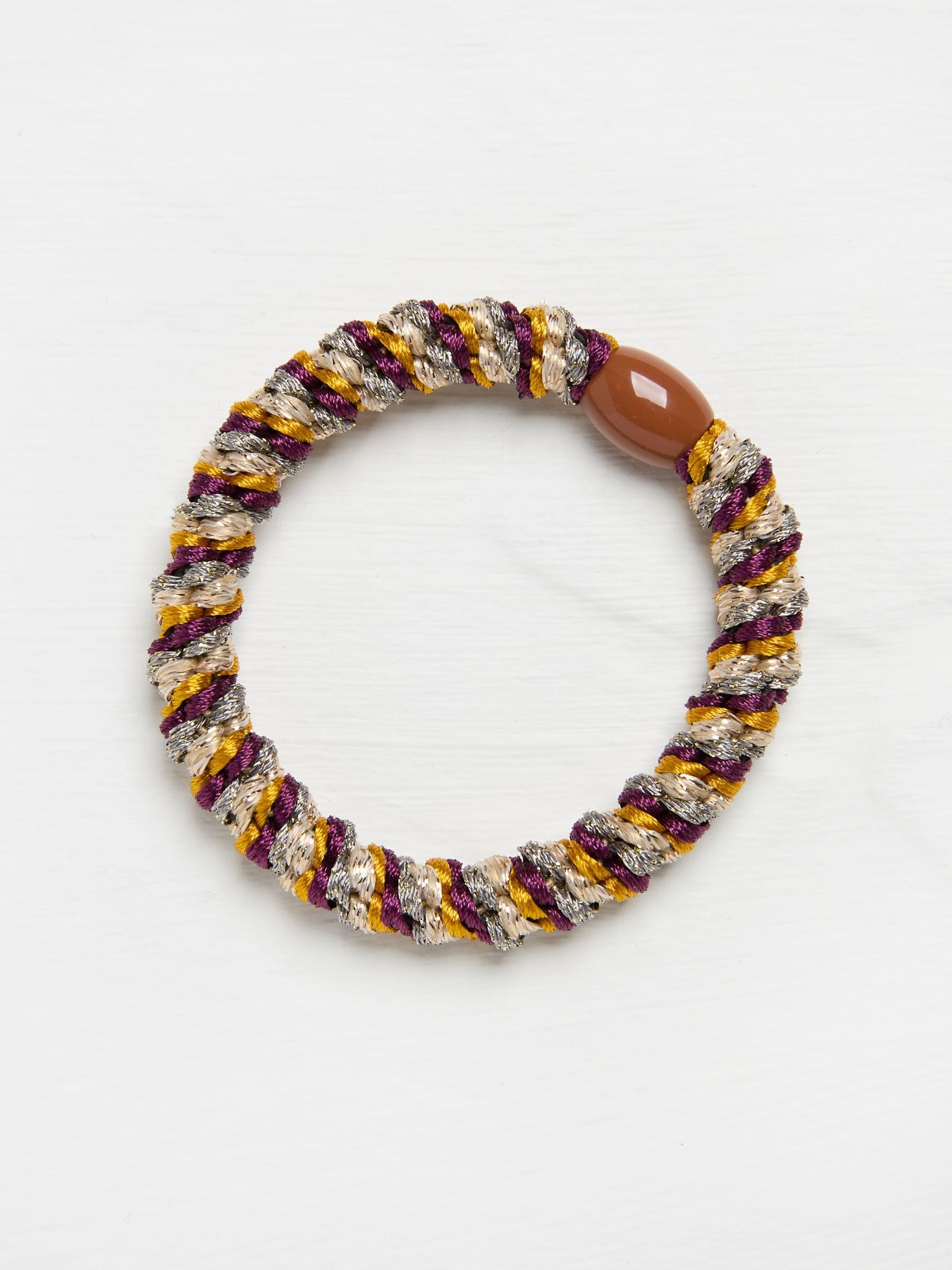 Brown Twist Hair Tie