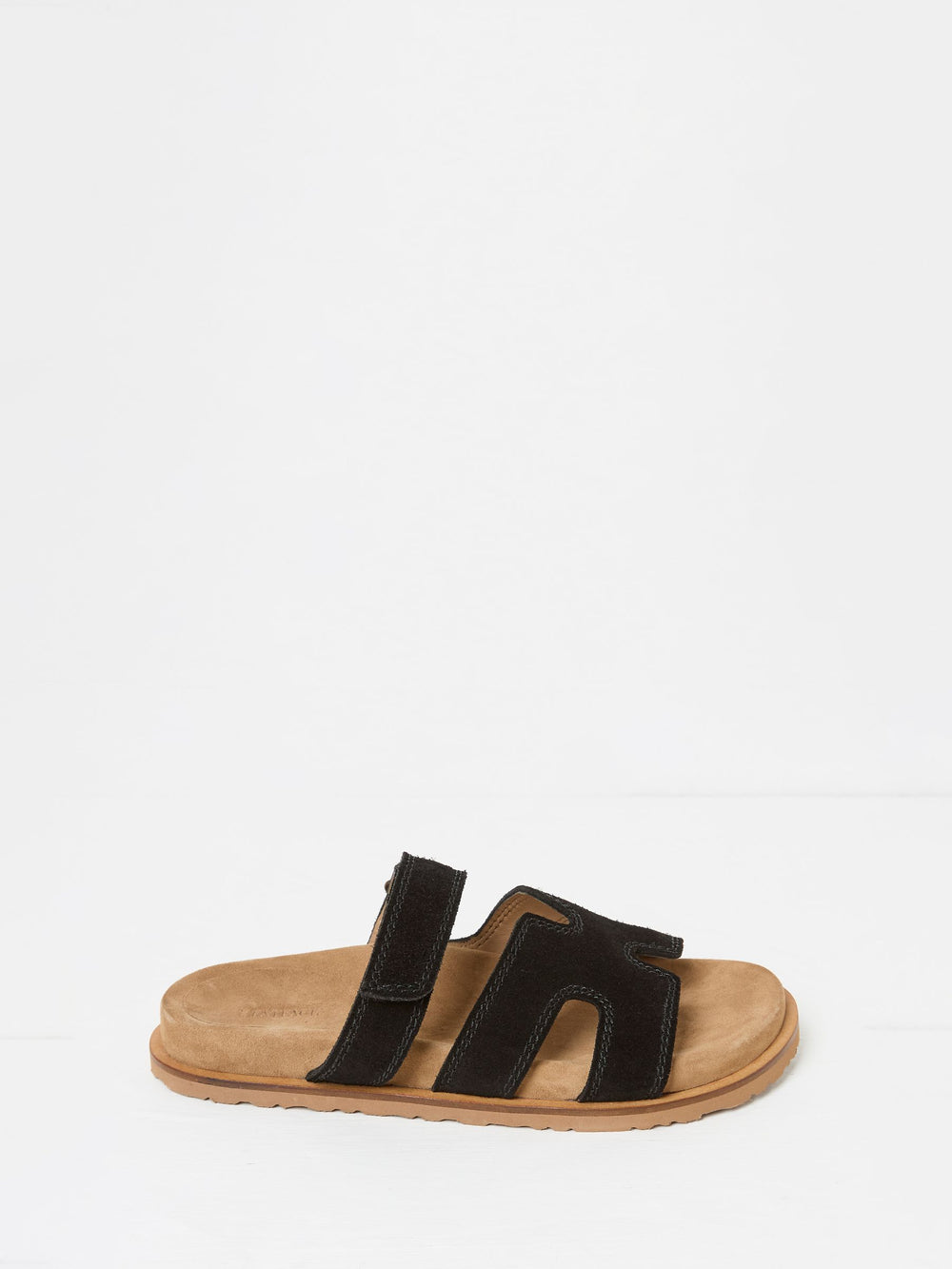 Edie Black Strap Sandal
