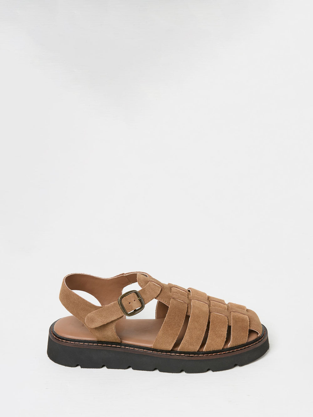 Tan Brown Elodie Fisherman Sandals