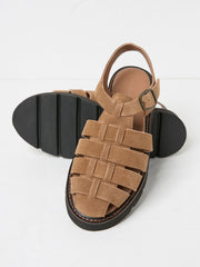 Tan Brown Elodie Fisherman Sandals