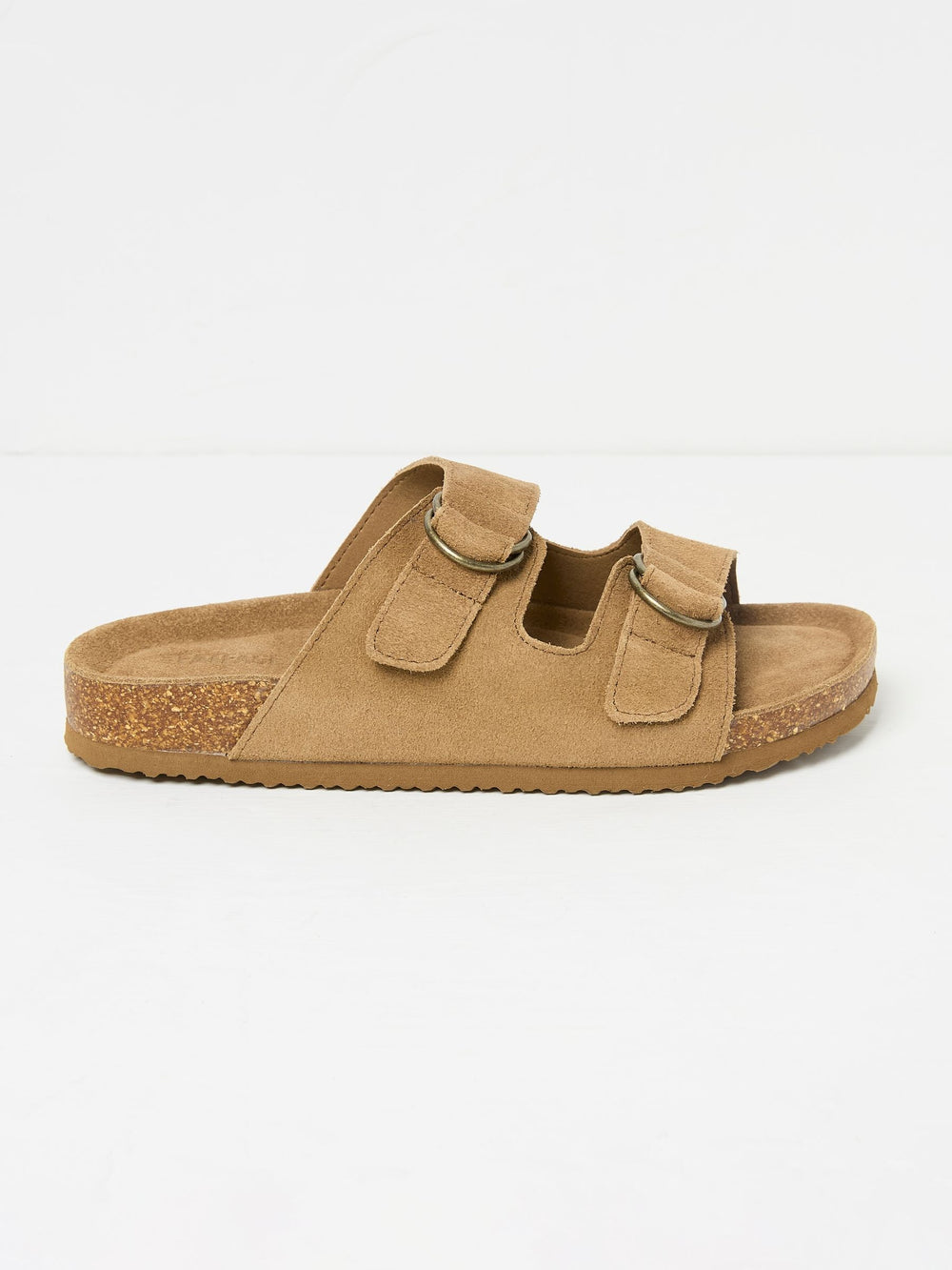 Mylor Tan Brown Suede Sandal