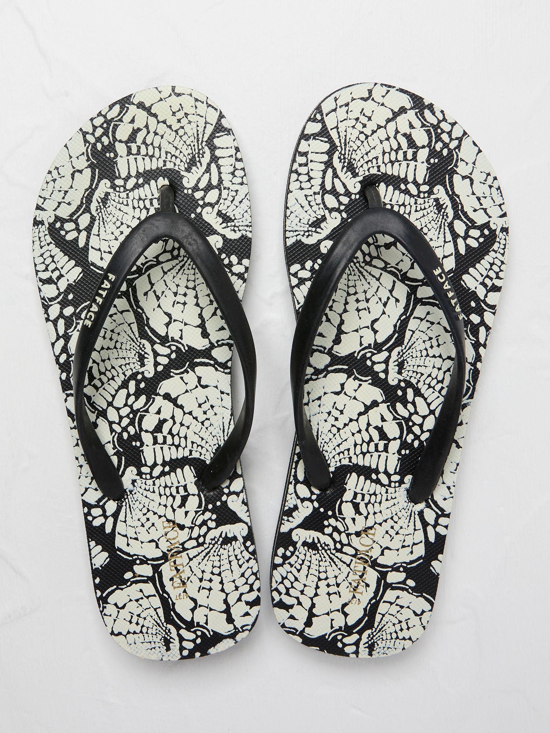 Portloe Black Flip Flop