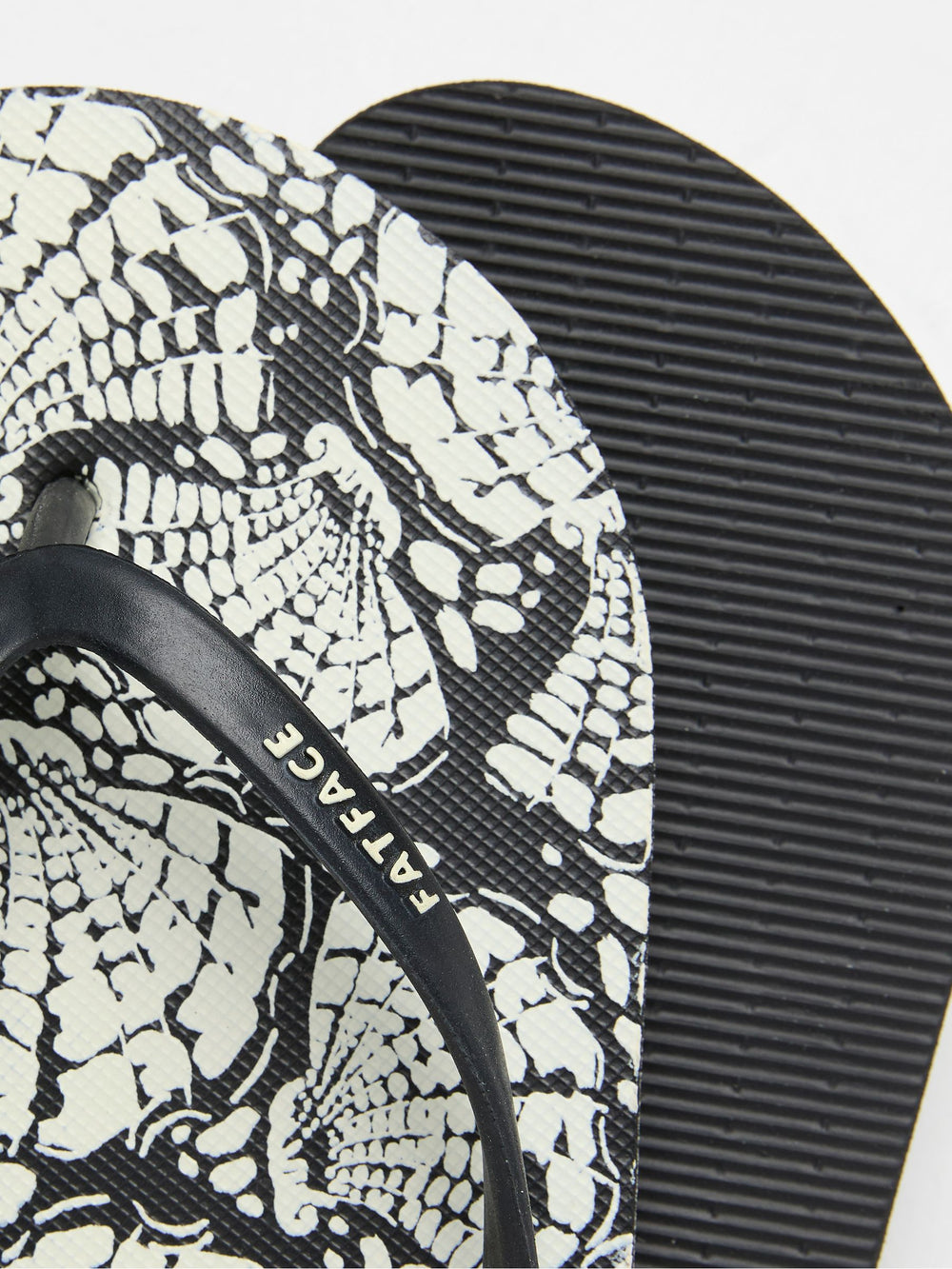 Portloe Black Flip Flop