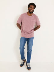 Tye Pink Pocket Relaxed T-shirt