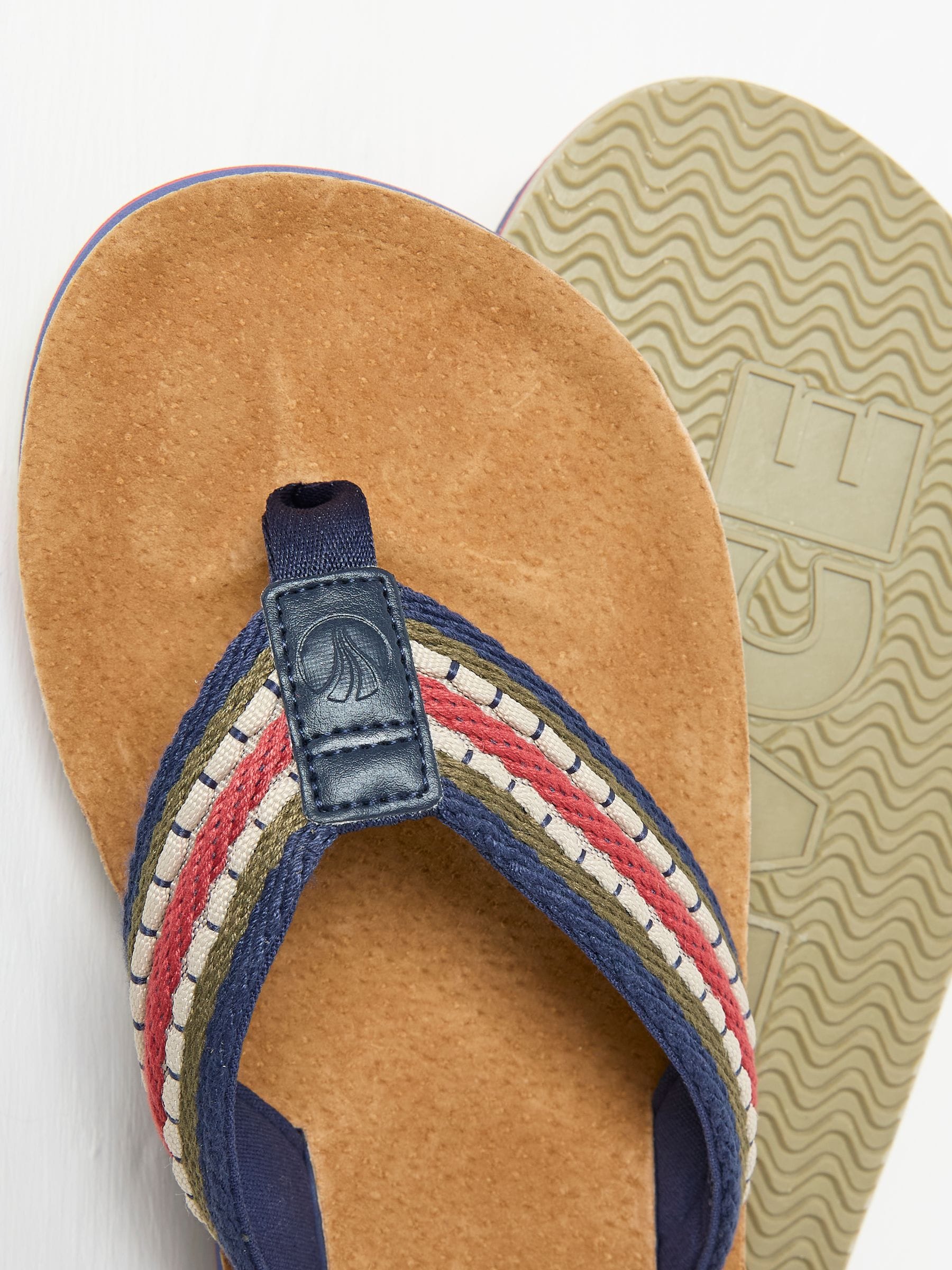 Lulworth Tan Brown Flip Flops