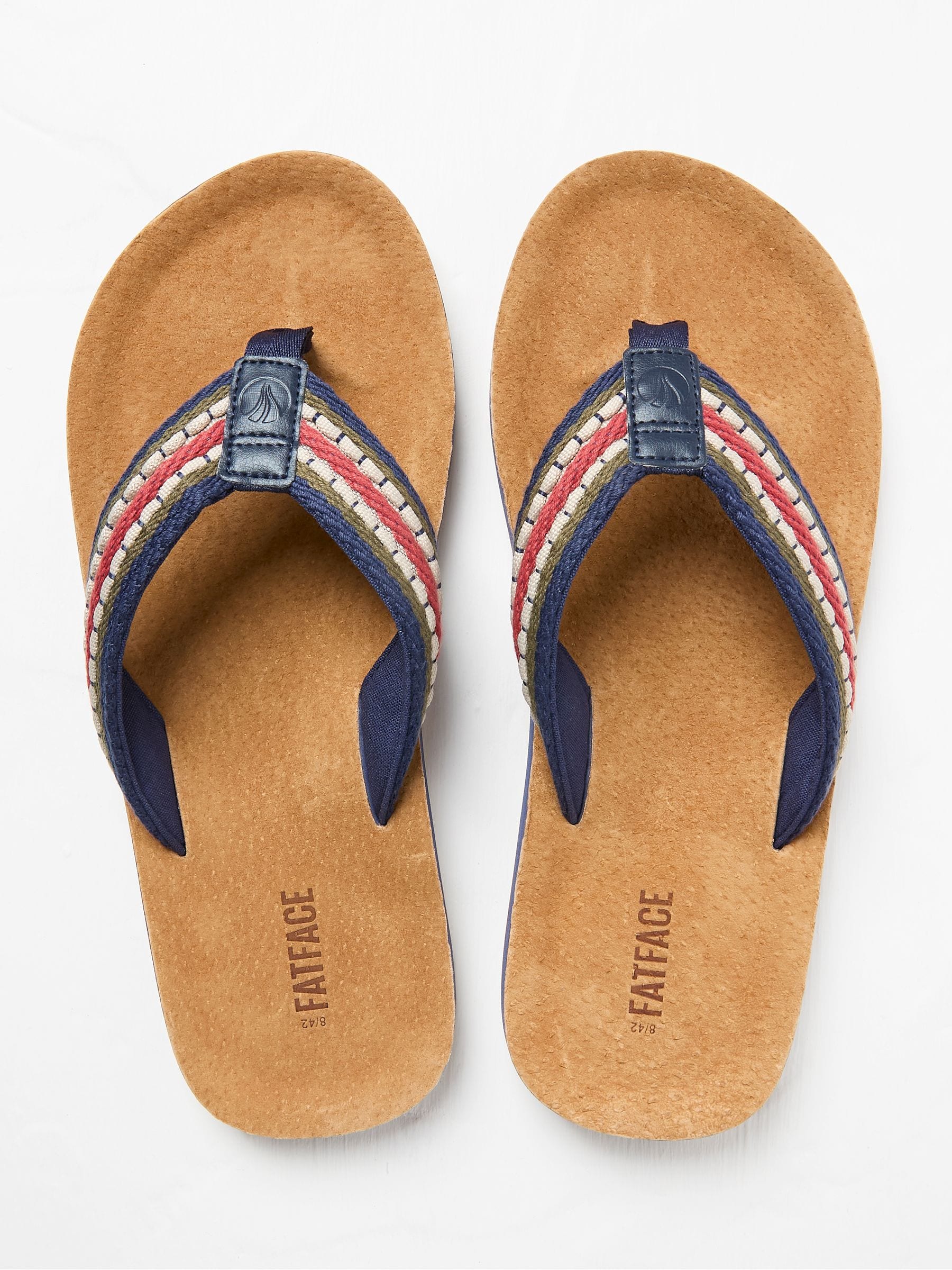 Lulworth Tan Brown Flip Flops