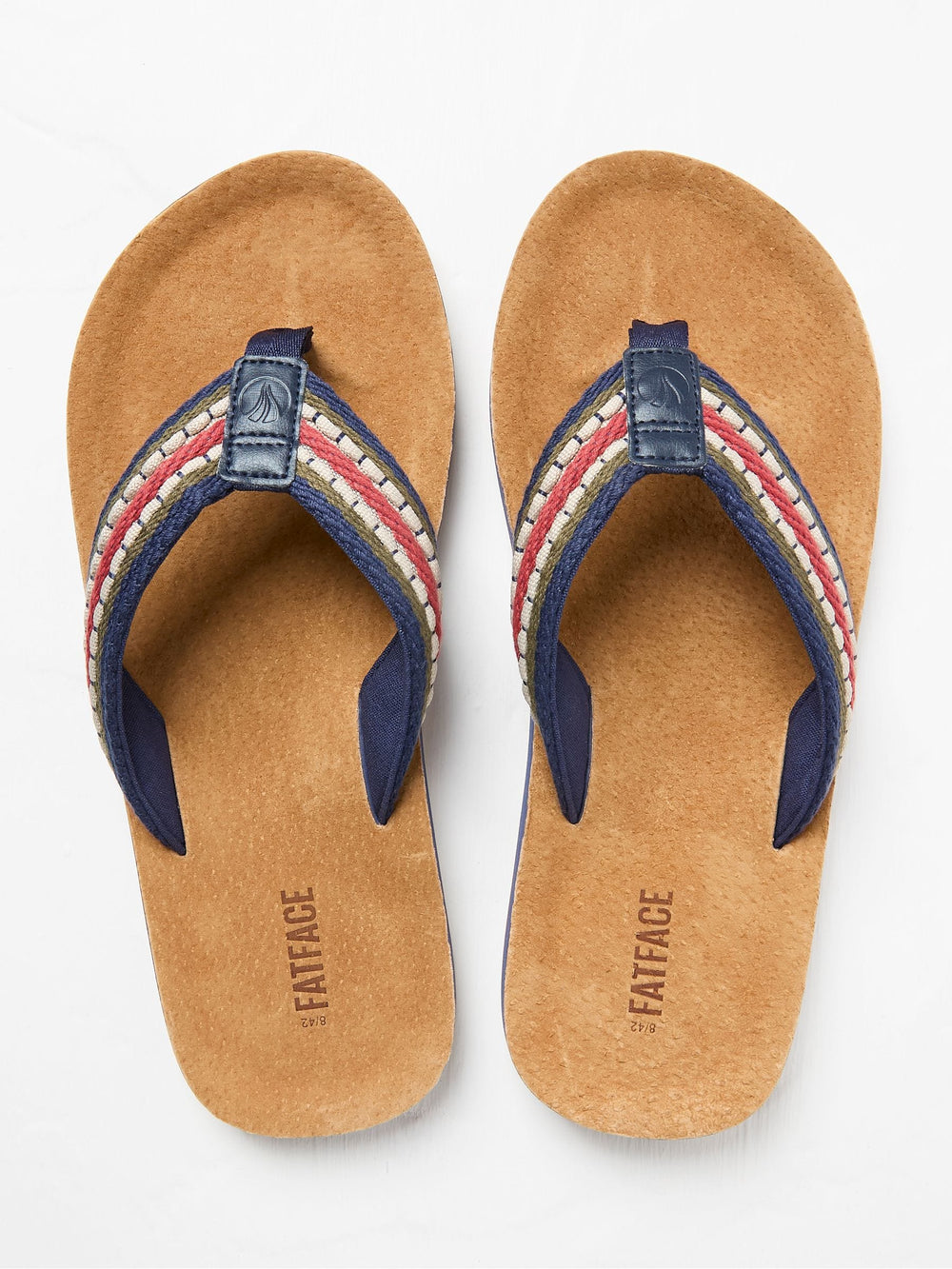 Lulworth Tan Brown Flip Flops