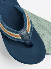 Harris Navy Flip Flops