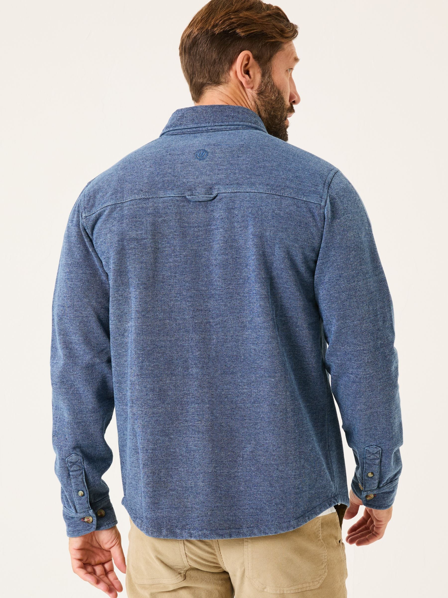 Indigo Blue Sweat Shirt