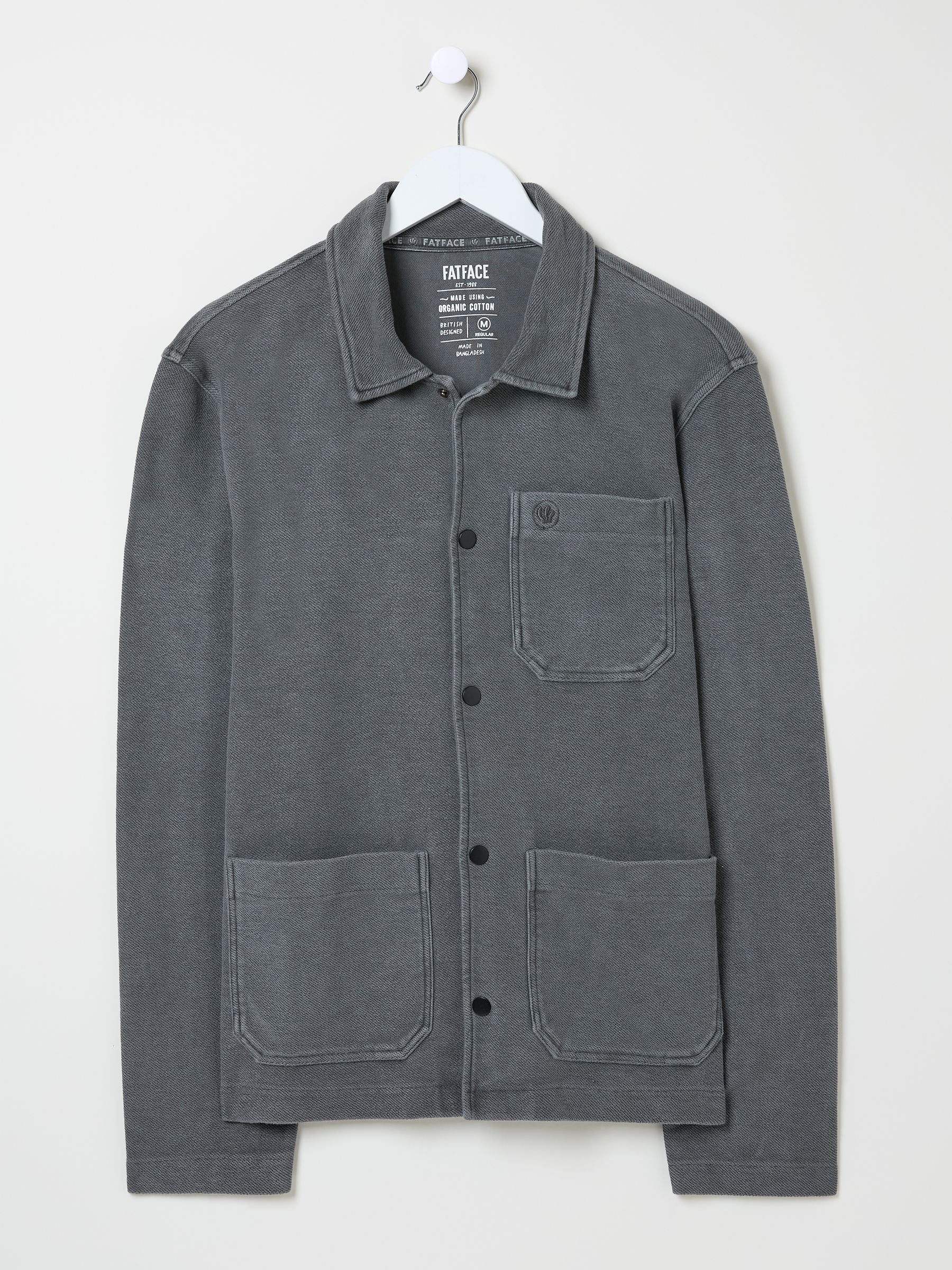 Lowe Grey Lowe Loop Back Light Weight Jacket