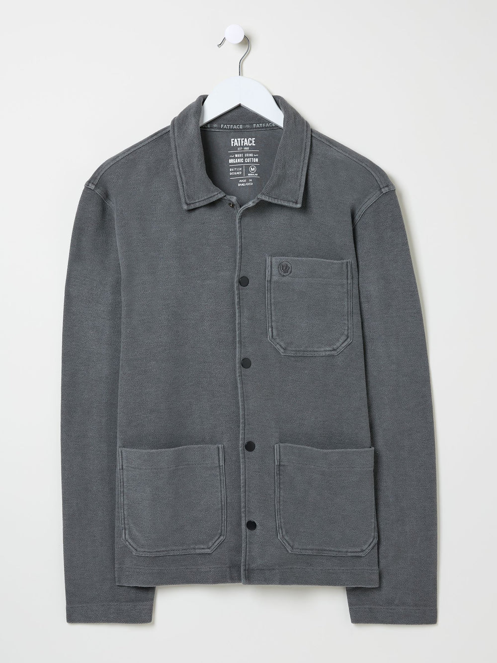 Lowe Grey Lowe Loop Back Light Weight Jacket