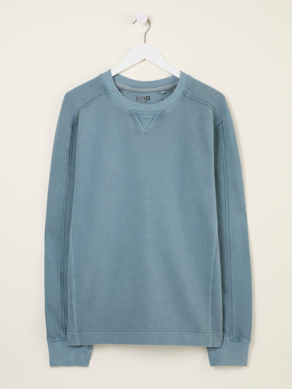 Otterton Blue Crew Neck Sweatshirt