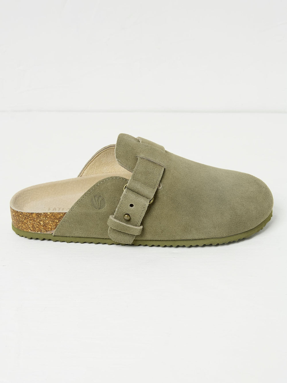 Elsie Khaki Green House Shoes