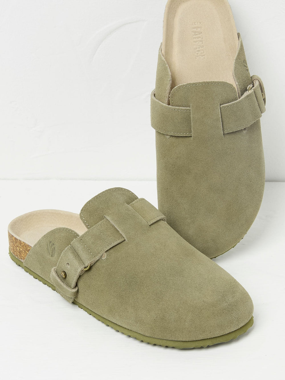 Elsie Khaki Green House Shoes