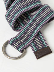 Navy Blue Webbing Belt