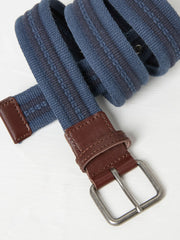 Navy Blue Kai Webbing Belt