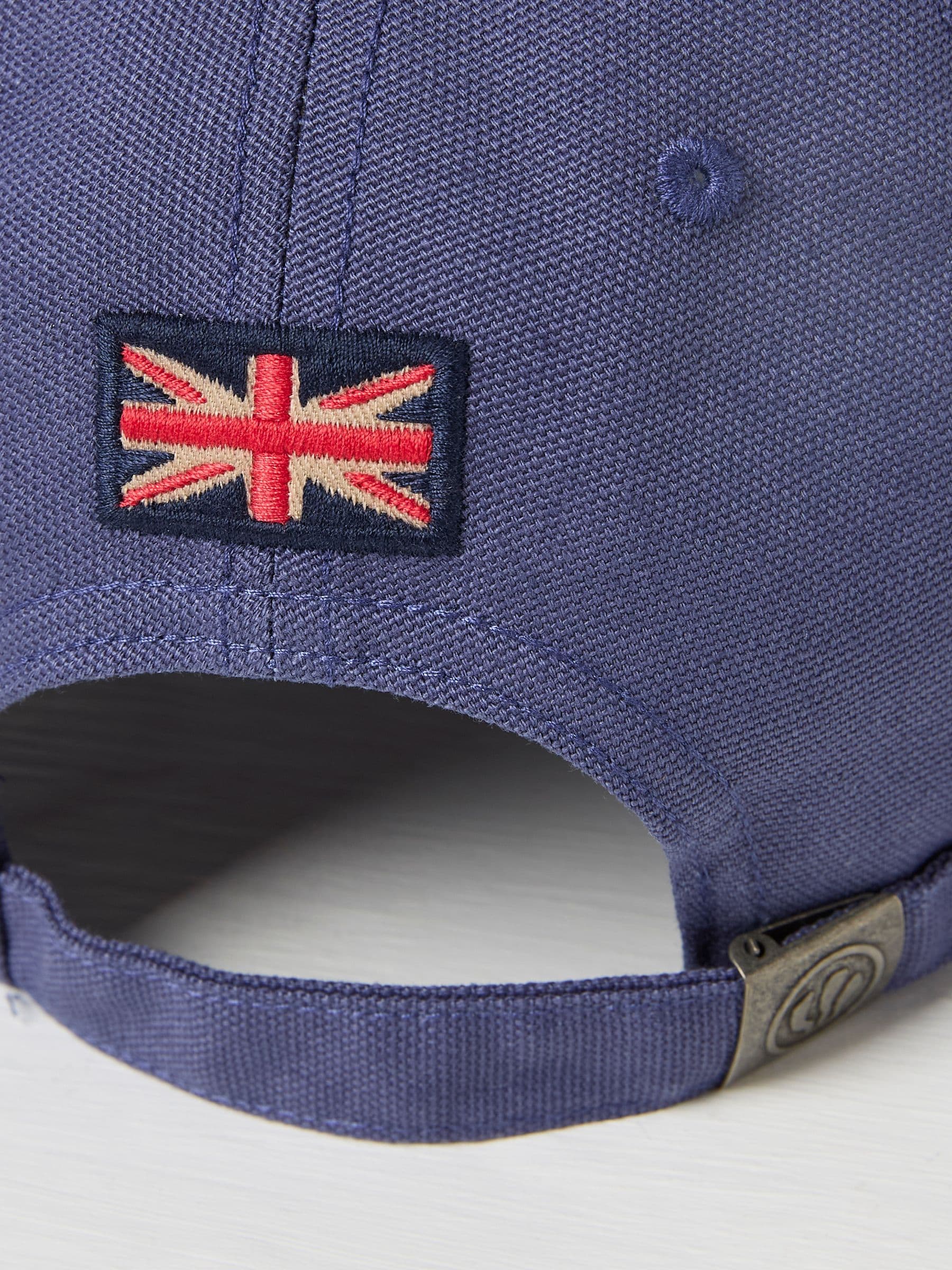 French Navy 100% Cotton Canvas Baseball Cap