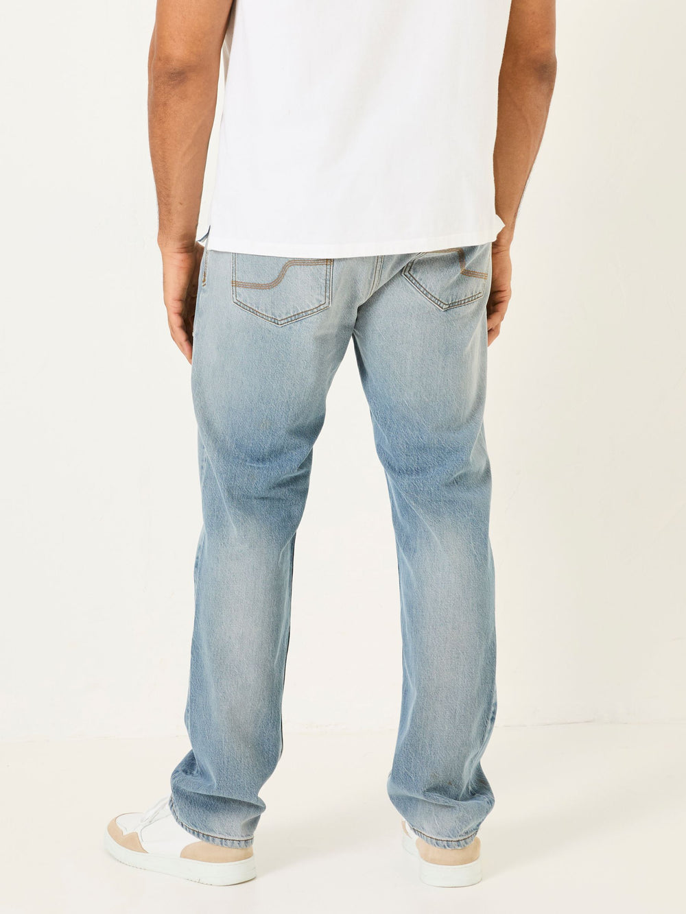 Light Vintage Blue Straight Fit Jeans
