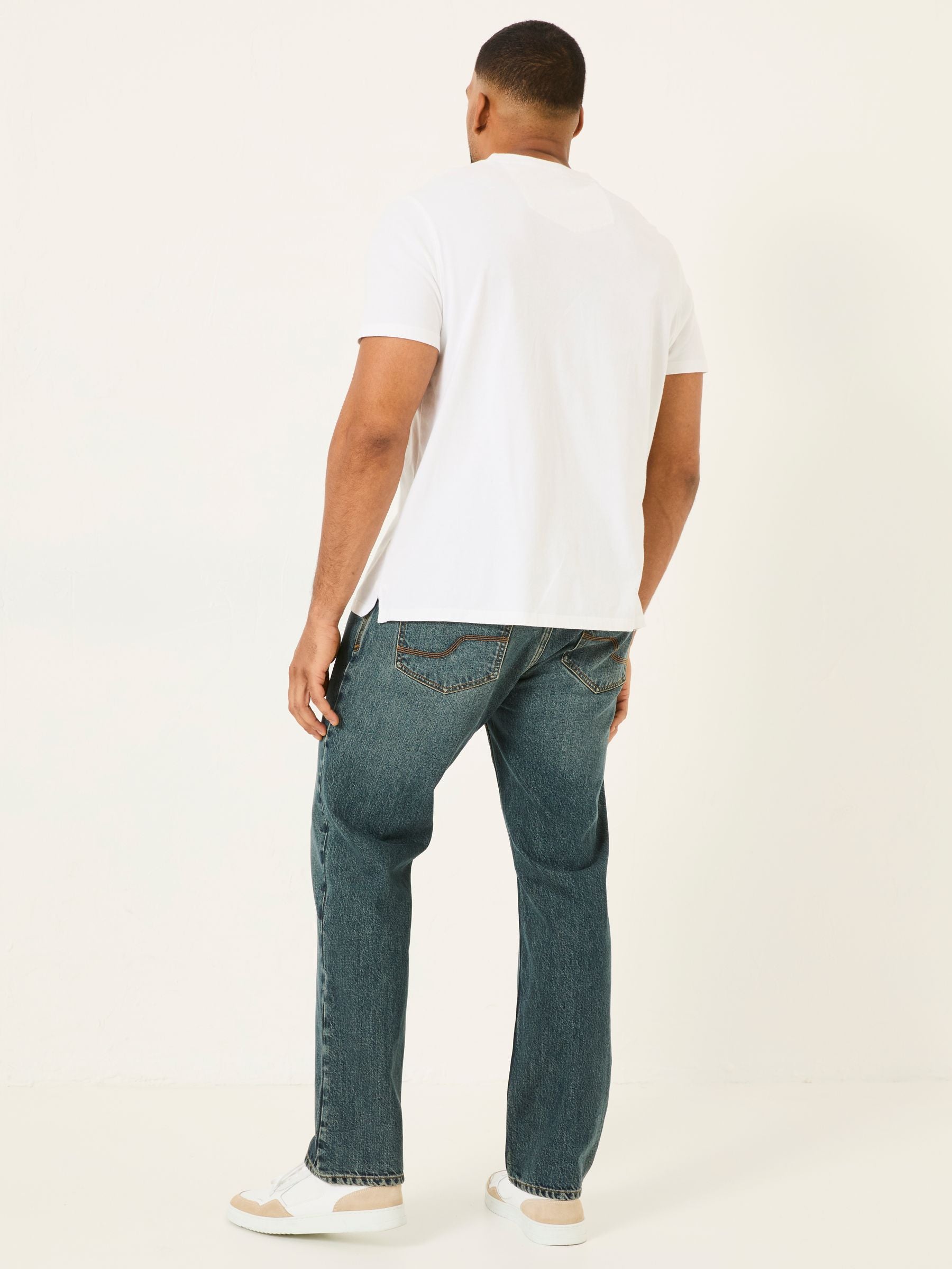 Denim Vintage Straight Fit Jeans
