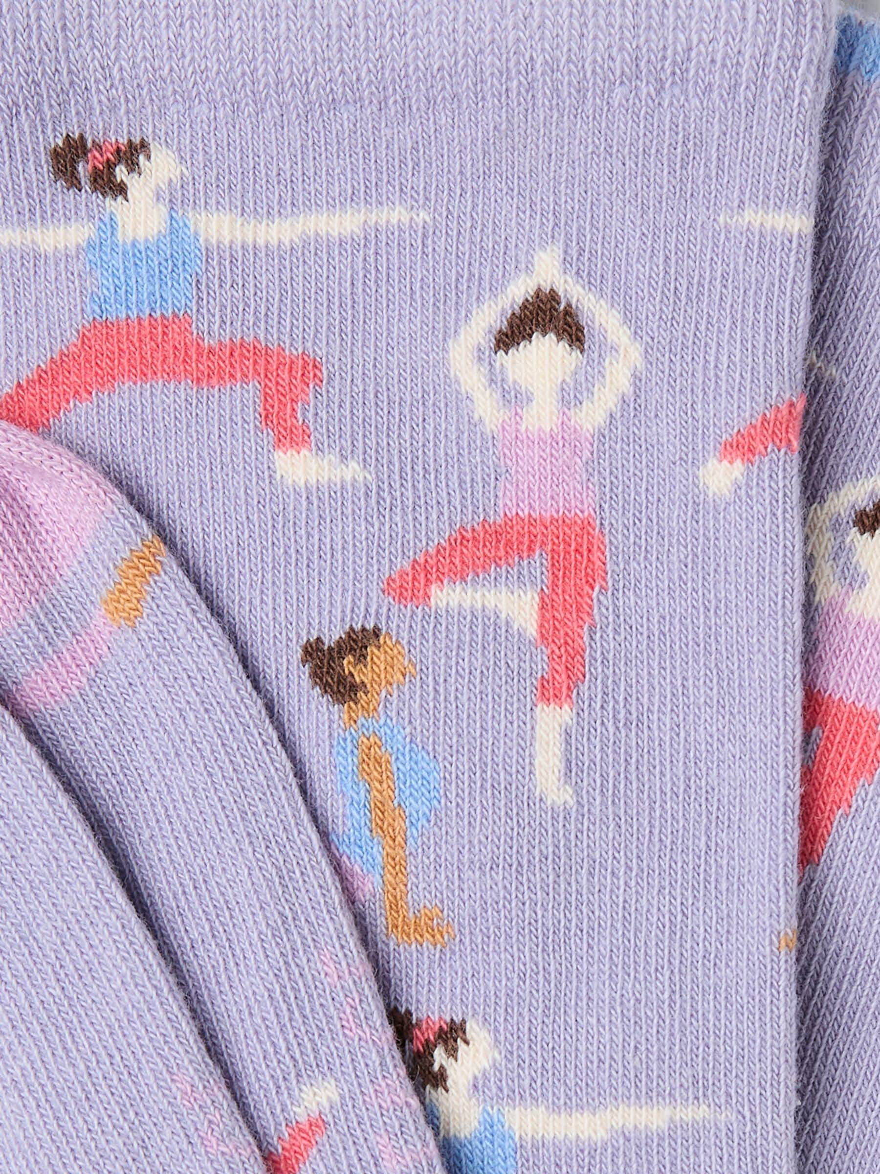 Lilac Purple Yoga Women's Socks