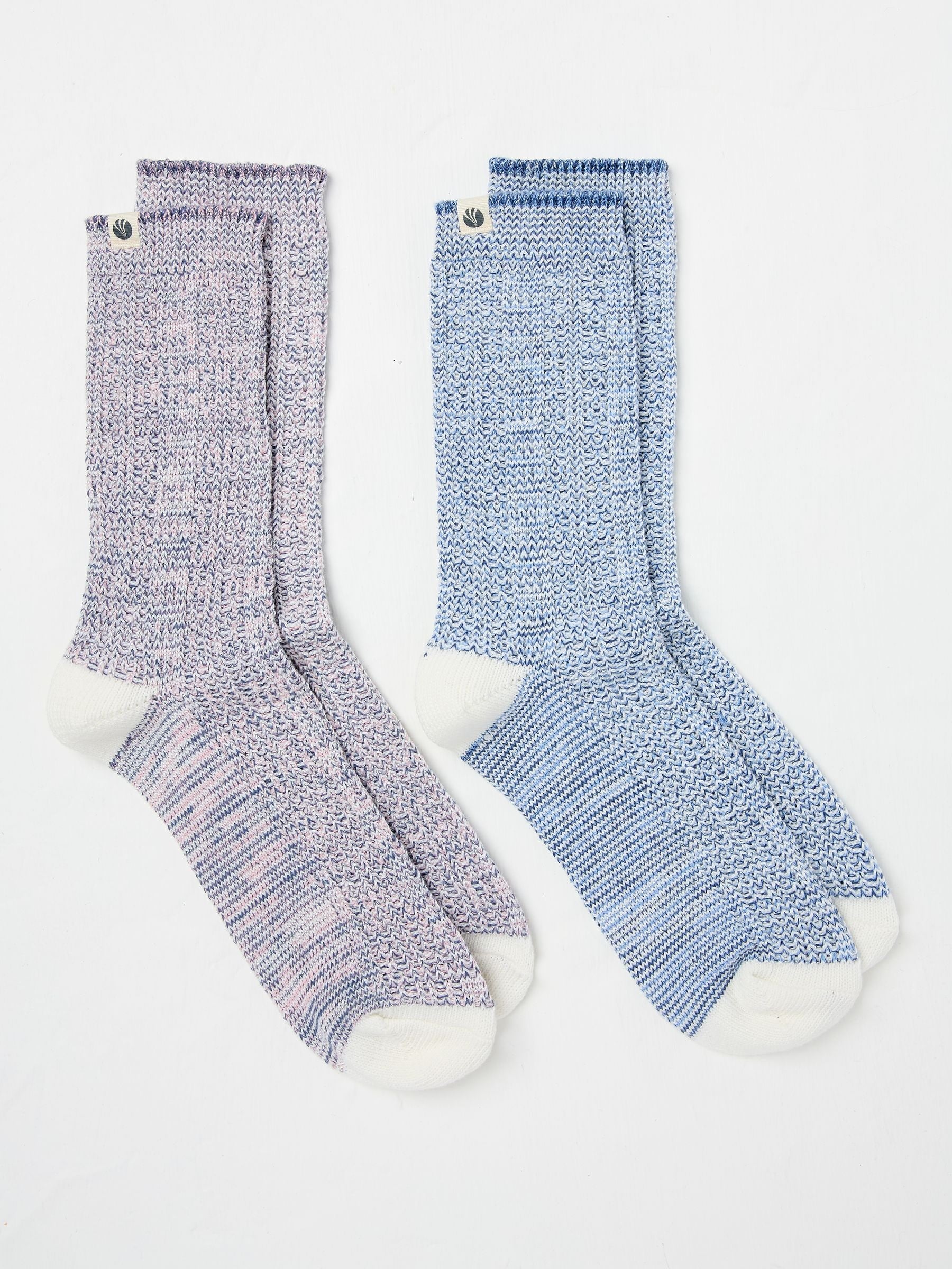 Multi 2 Pack Women's Boot Socks