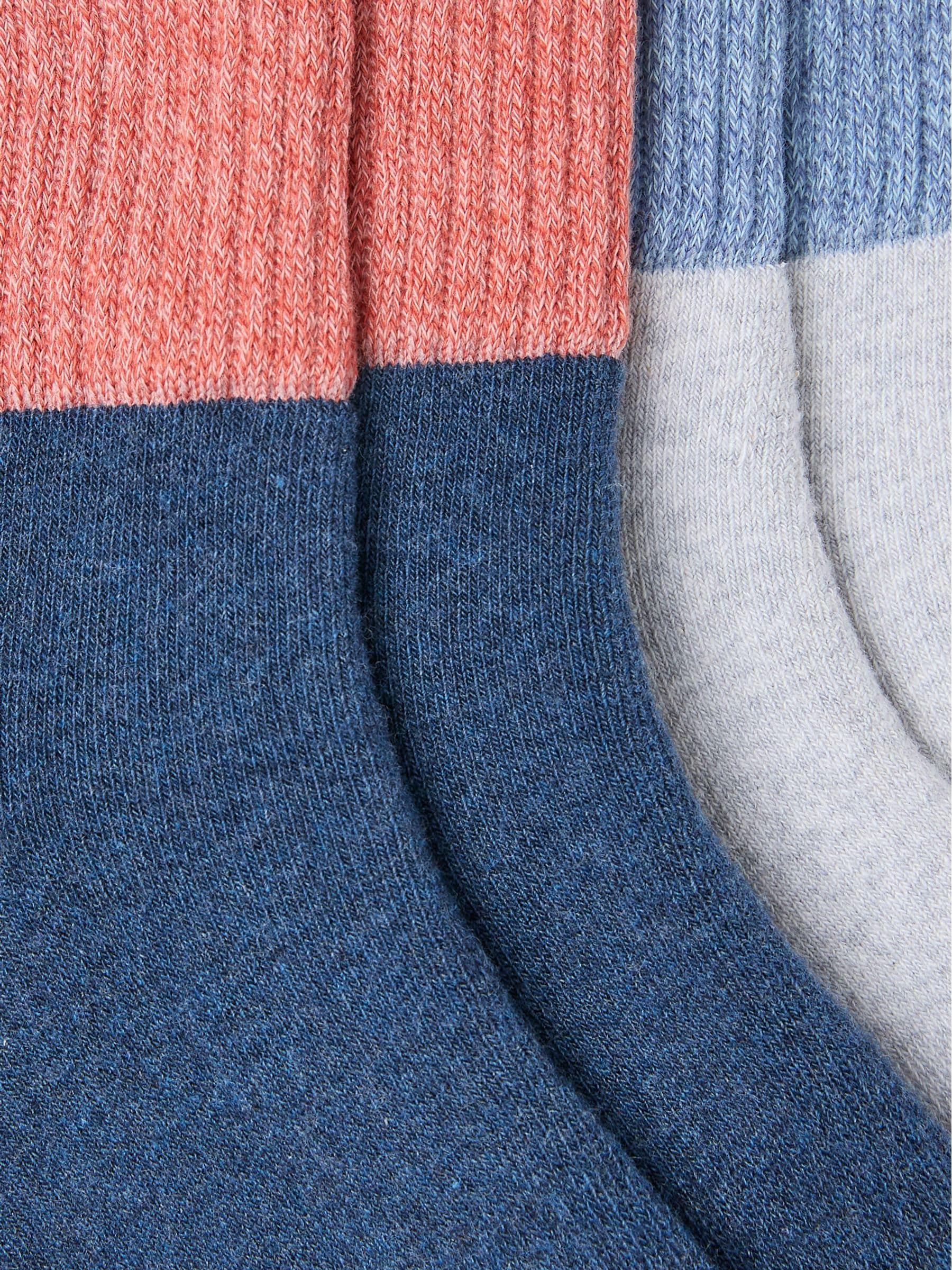 Multi Colour 2 Pack Welly Socks