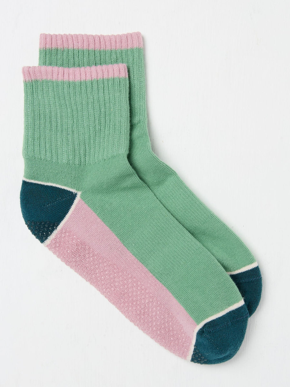 Green Yoga Socks
