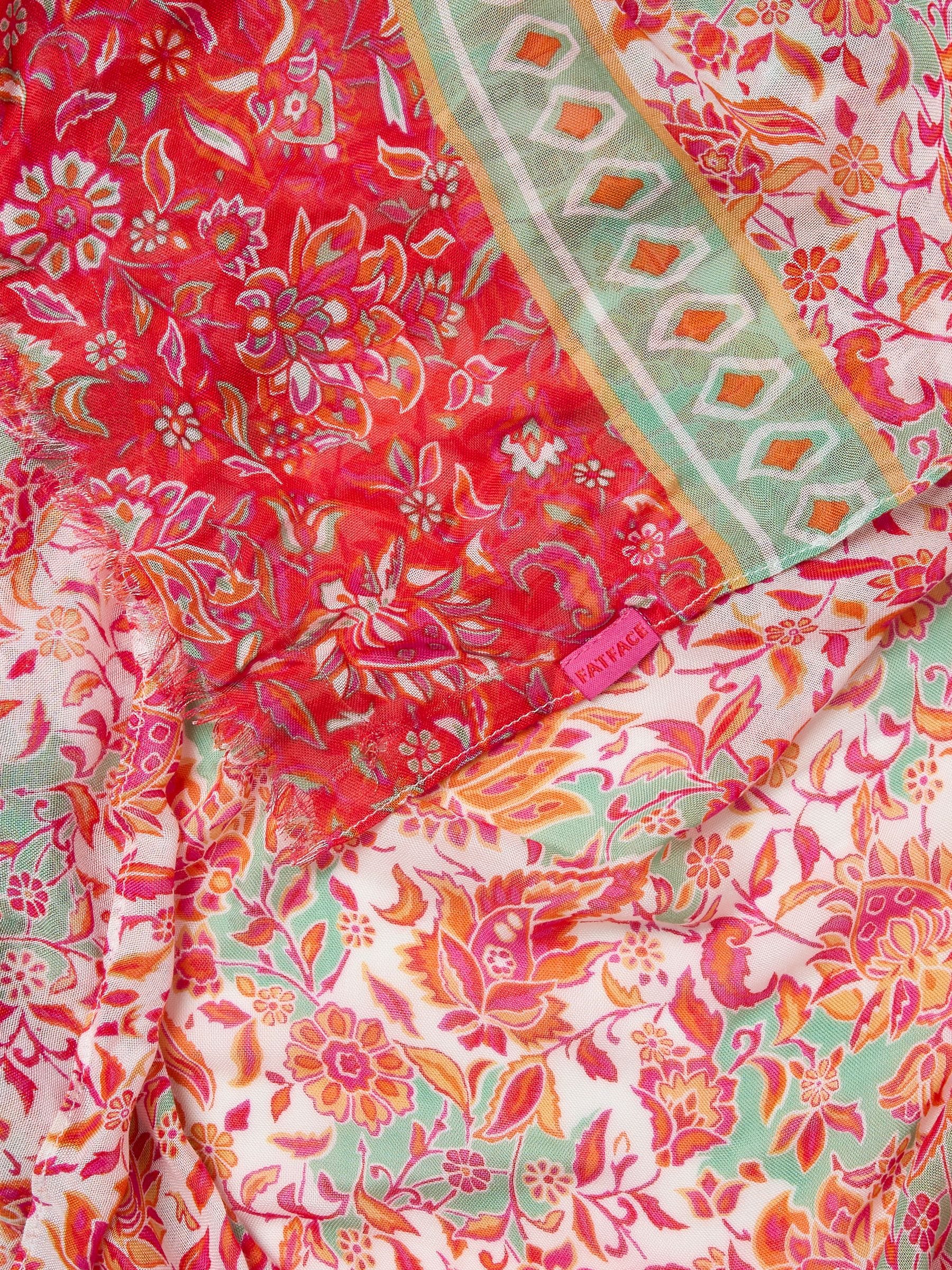 Pink Utopia Printed Lightweight Scarf