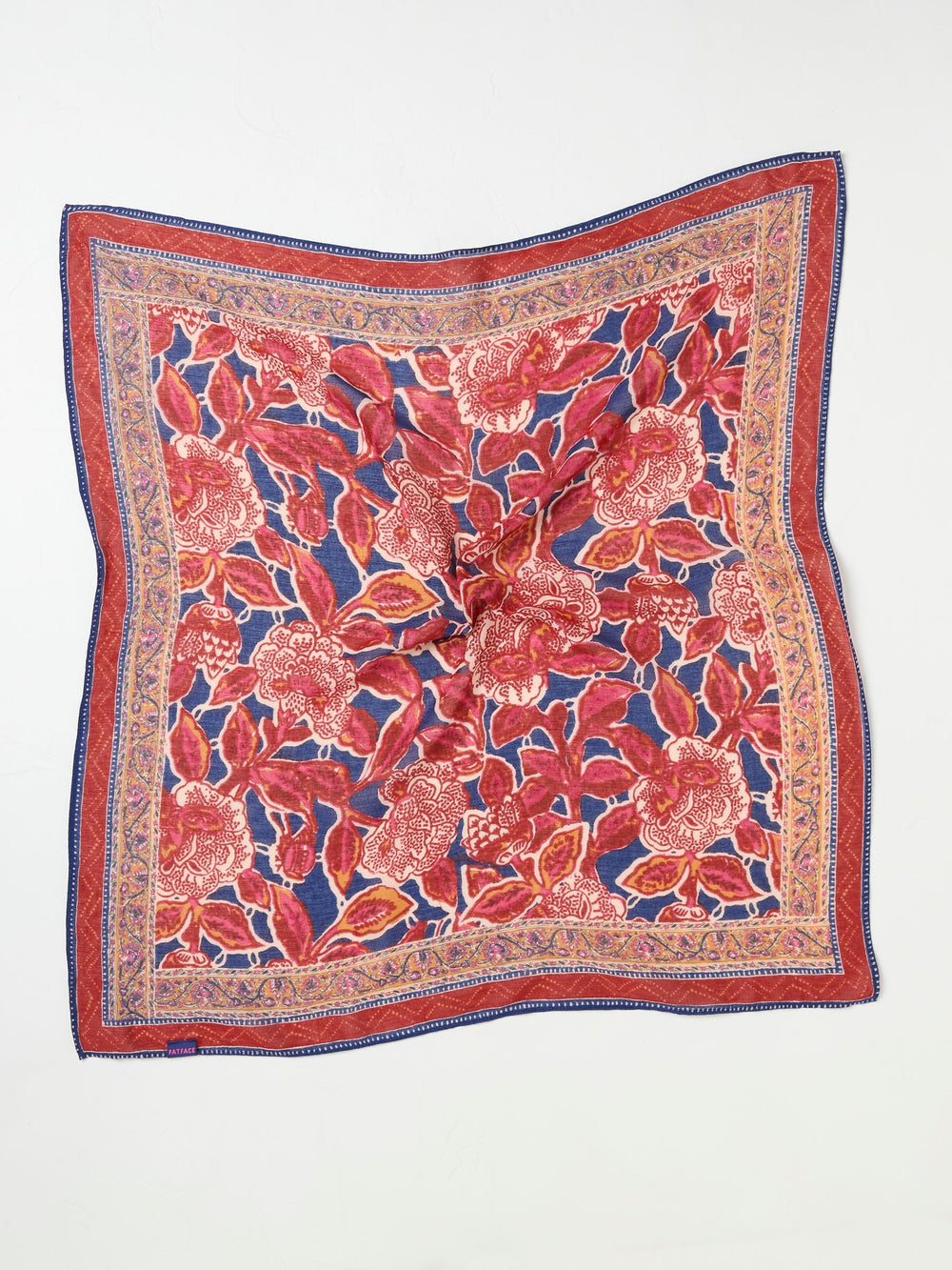 Blue Utopia Printed Hair Scarf