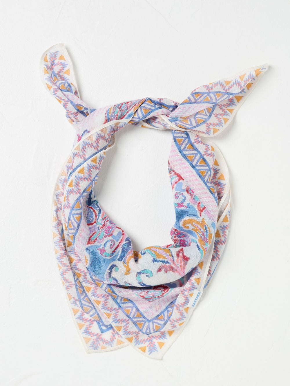 Pink Utopia Printed Hair Scarf