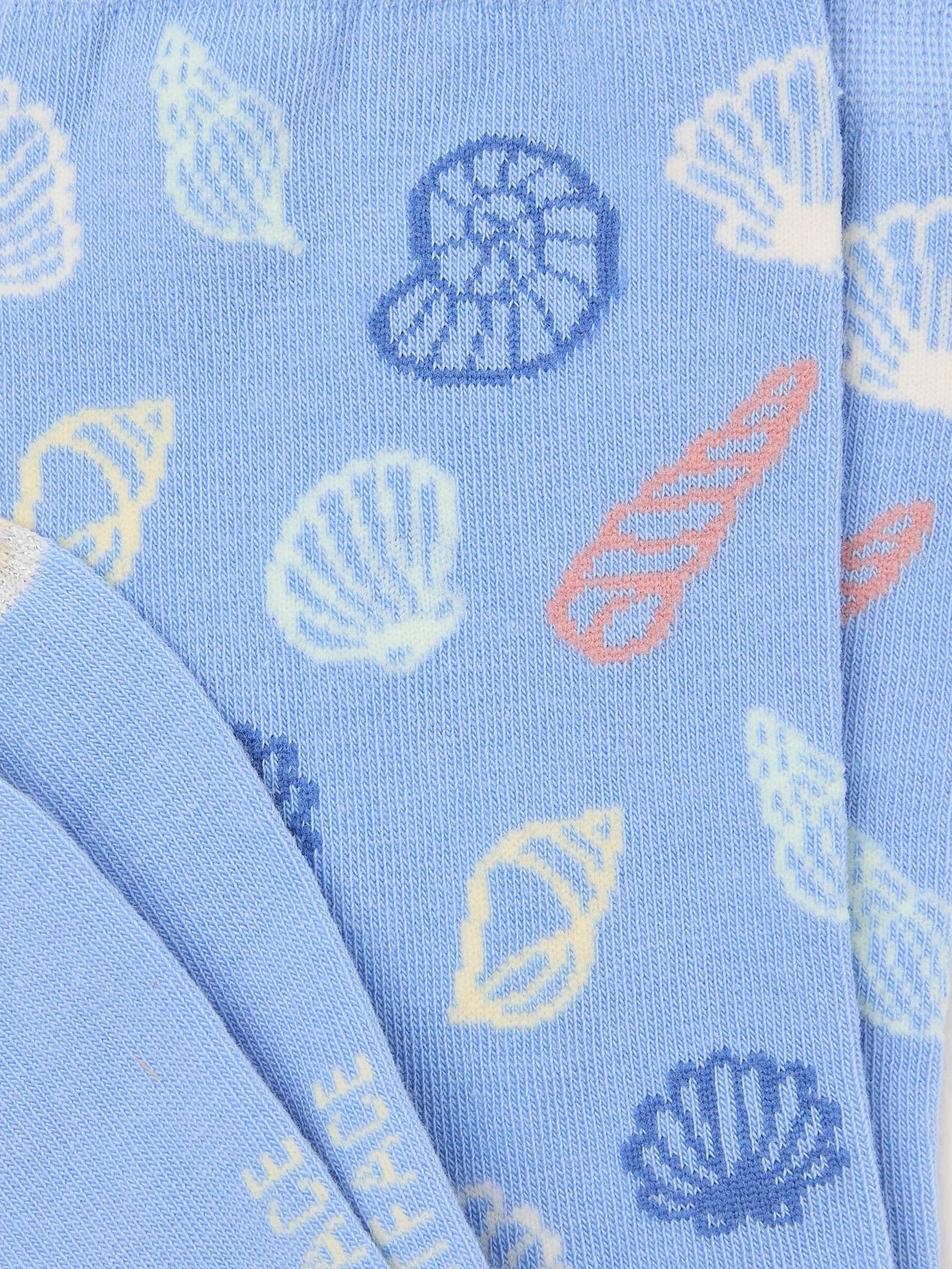 Blue Shell Socks