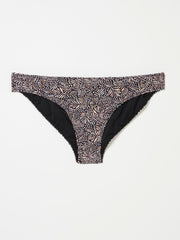 Mila Black Leaf Dot Bikini Bottoms