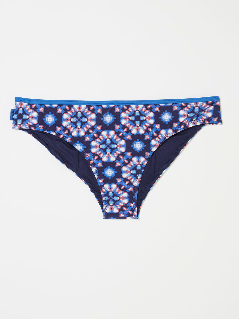 Batik Bright Blue Geo Bikini Bottoms