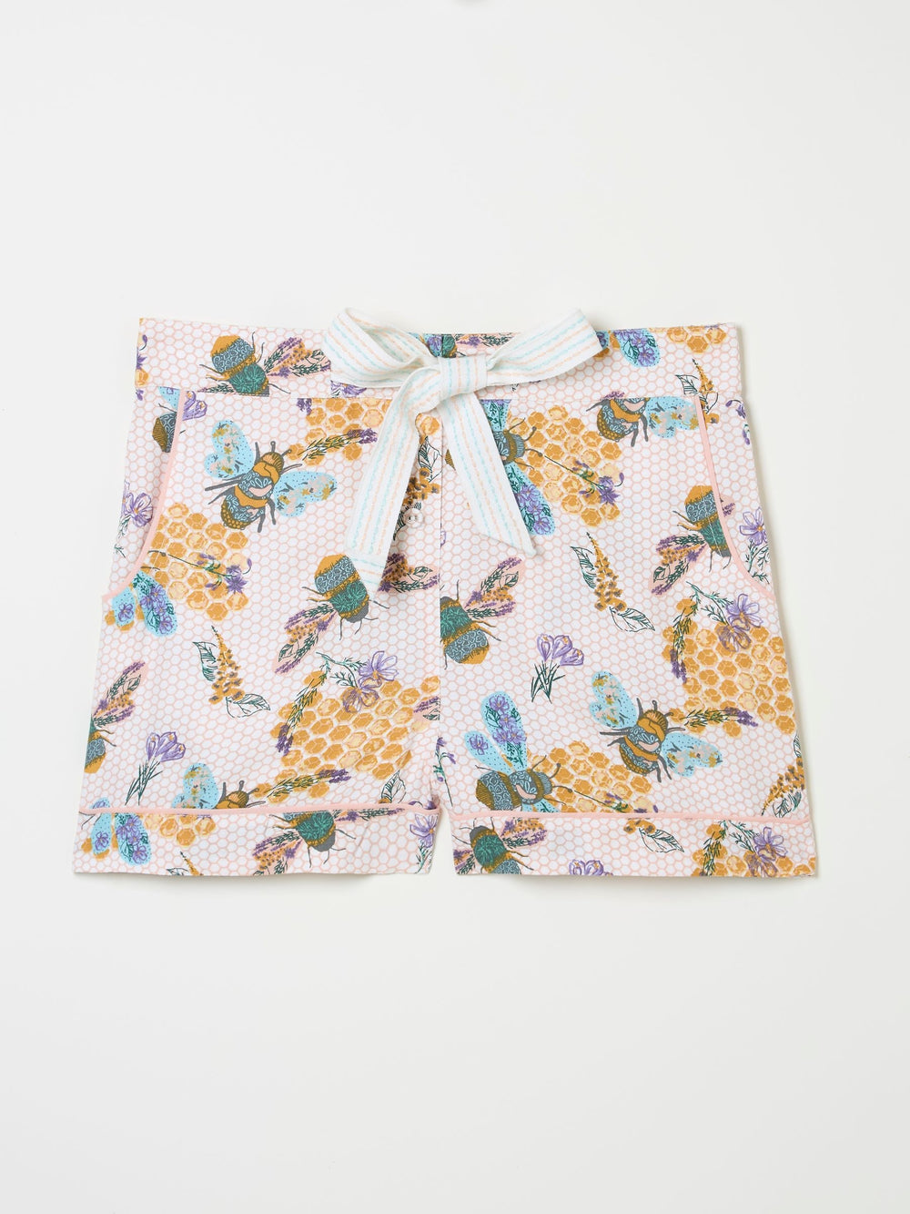 Multi Betty Bee Pyjama Shorts