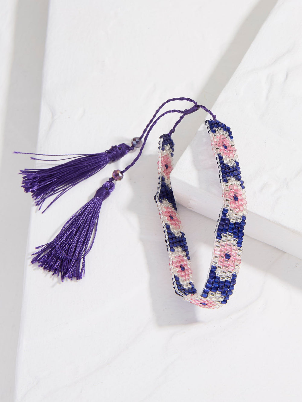 Purple Woven Bracelet