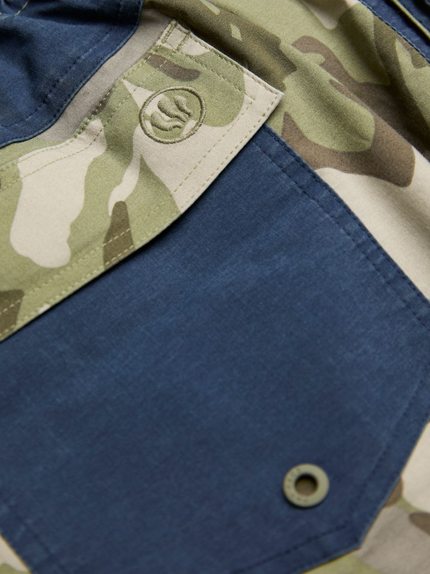 Camber Green Camo Swim Shorts