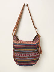Evalie Multi Woven Crossbody Bag