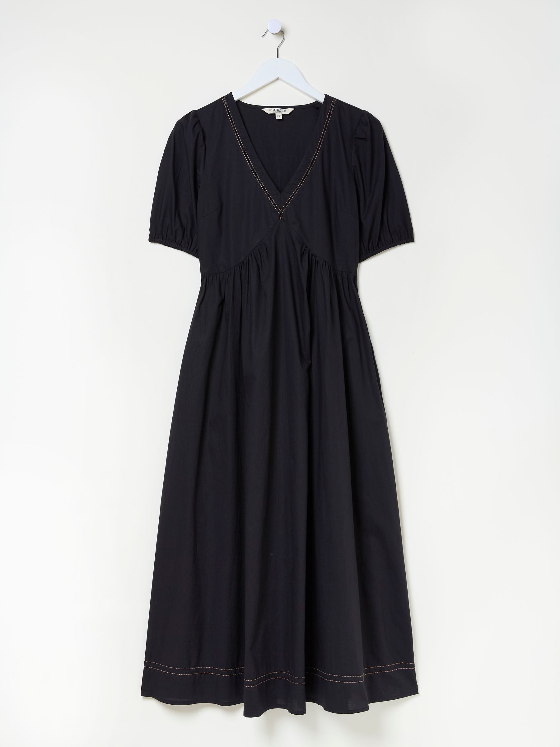 Remi Black Midi Dress