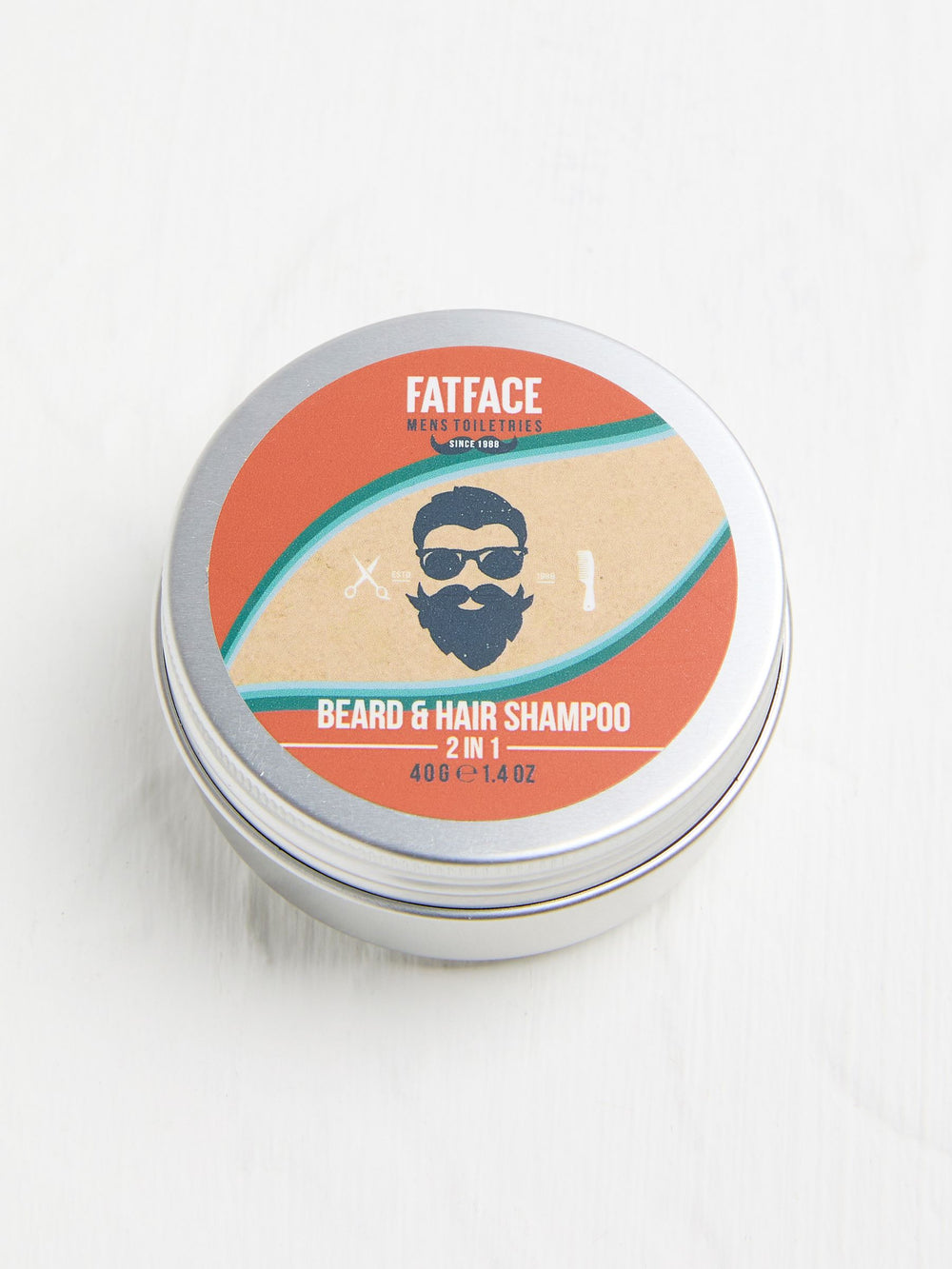 Orange Solid Beard and Hair Shampoo