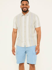 Breakyard Blue Cargo Shorts