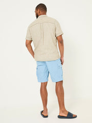 Breakyard Blue Cargo Shorts