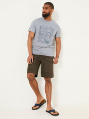 Dark Brown Beeble Utility Shorts